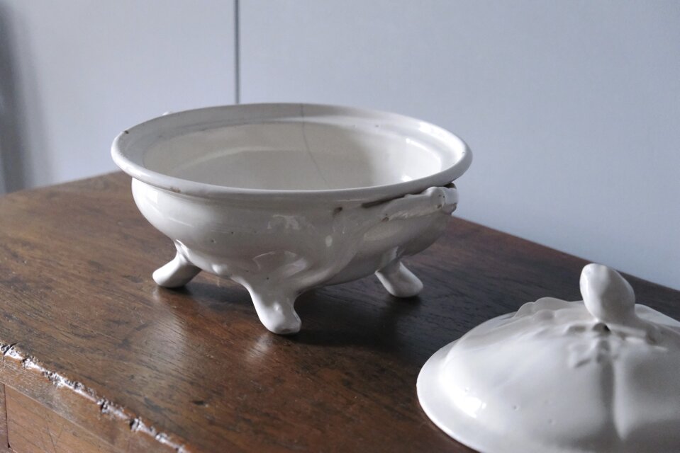 18世紀 白釉 レギュミエ フランス アンティーク 0502150 | iichi 日々