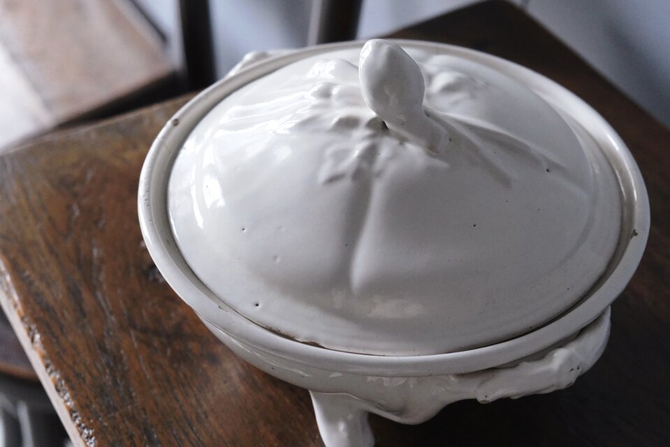 18世紀 白釉 レギュミエ フランス アンティーク 0502150 | iichi 日々