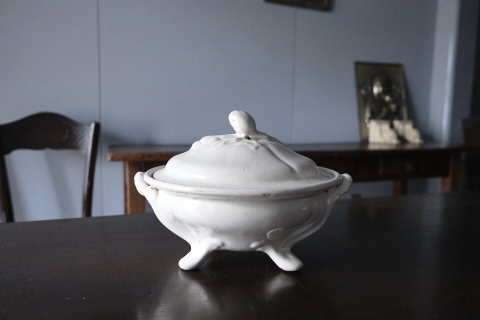 18世紀 白釉 レギュミエ フランス アンティーク 0502150 | iichi 日々