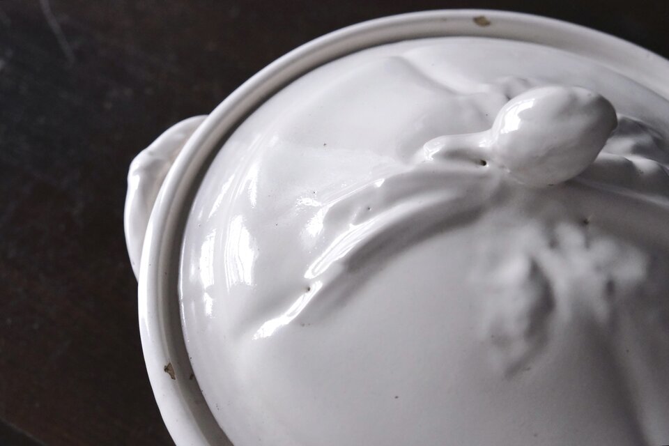 18世紀 白釉 レギュミエ フランス アンティーク 0502150 | iichi 日々