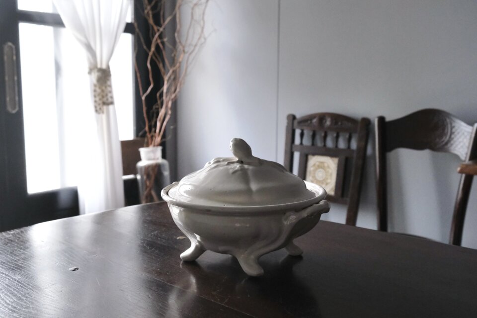 18世紀 白釉 レギュミエ フランス アンティーク 0502150 | iichi 日々