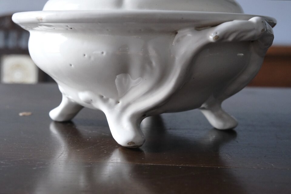 18世紀 白釉 レギュミエ フランス アンティーク 0502150 | iichi 日々