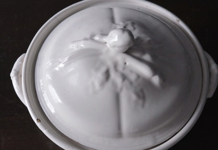 18世紀 白釉 レギュミエ フランス アンティーク 0502150 | iichi 日々