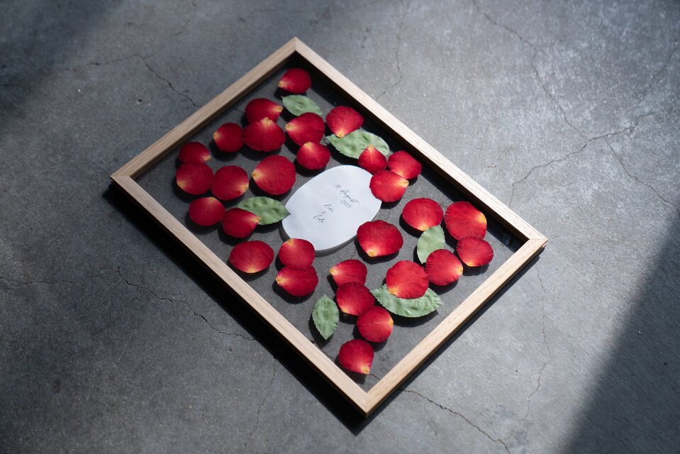 アフターブーケ＜Strawberry Moebe M-size -赤バラ限定商品-＞】生花