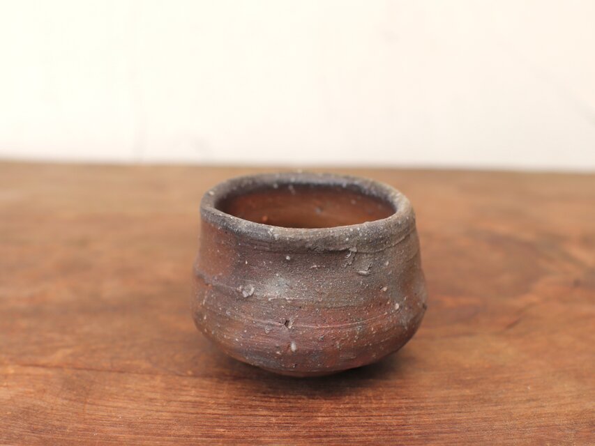 備前焼 ぐい呑み　gi-054