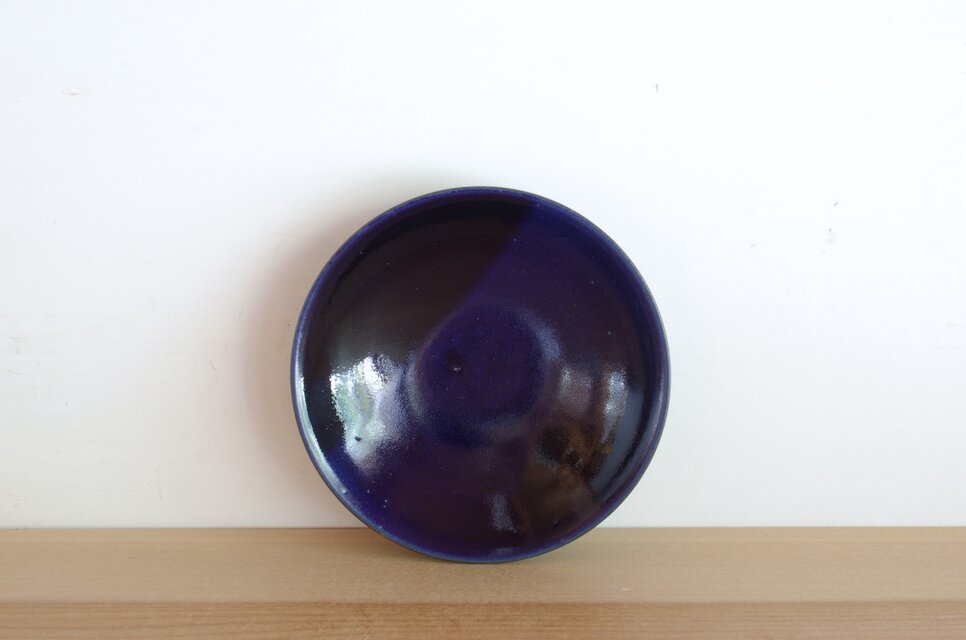 ソース皿・中・layered・紺