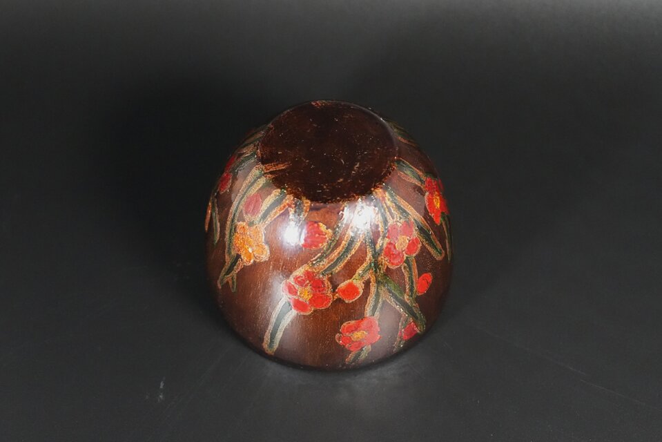 Makie Bowl 蒔絵槍梅茶椀 | iichi 日々の暮らしを心地よくする