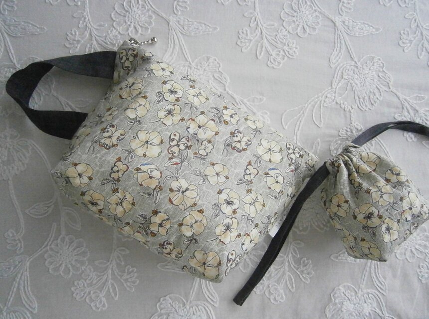 花cotton×linen PouchSet