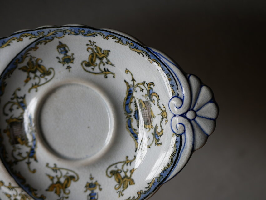 GIEN ジアン アンティークプレート フランスアンティーク アンティーク