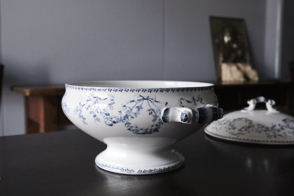 美品　モーツァルト MOZART サルグミンヌU&C SARREGUEMINES Sarreguemines Mozart サルグミンヌ モーツァルト レギュミエ フランス