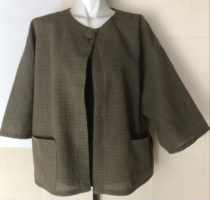 ８２４８　麻の上布で作ったジャケット