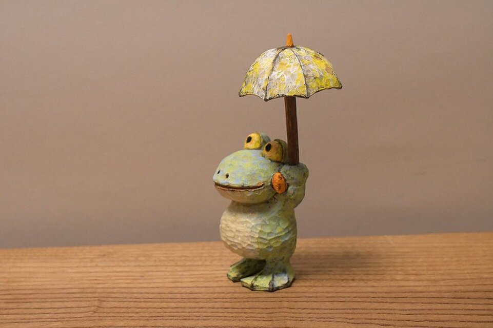 カエルでか | iichi 日々の暮らしを心地よくするハンドメイドや