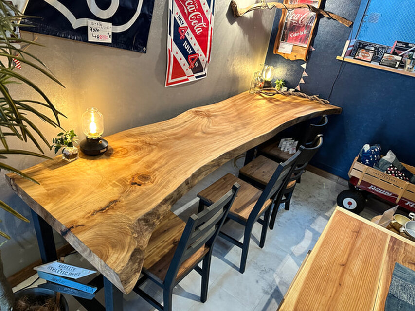 一枚板テーブル紫檀　和家具　店舗什器　旅館居酒屋 一枚板テーブル紫檀 和家具 店舗什器 旅館居酒屋