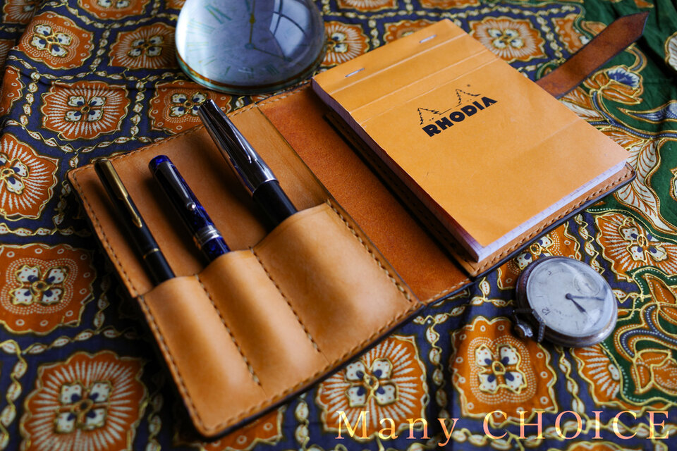 イタリアンデザートバケッタ・ロディアメモ帳カバーno13(マンデリン)