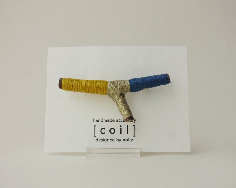 [coil] brooch-L
