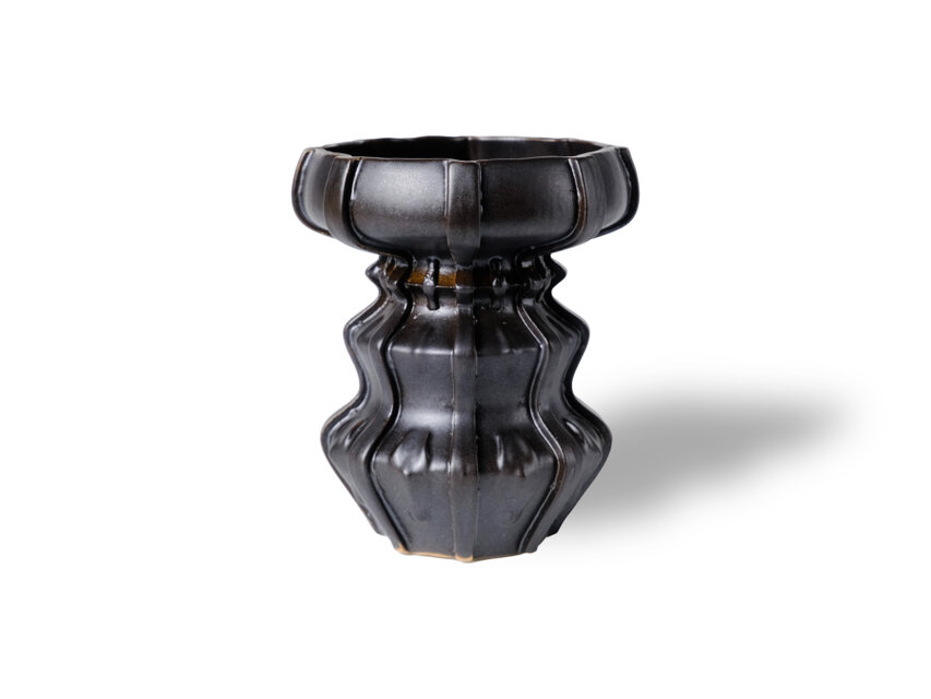 雷花・Raika / ブラック（鉢・プランター）