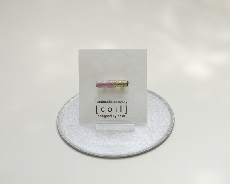 [coil] brooch-S