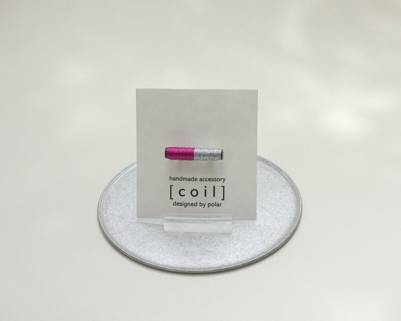 [coil] brooch-S