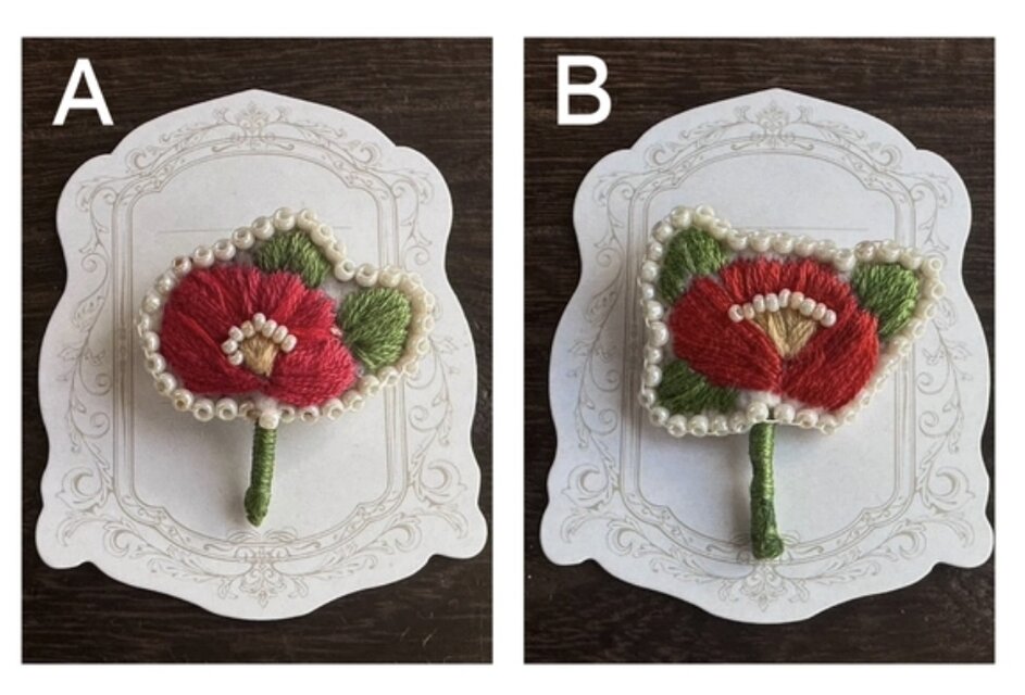 *Always*プチ椿ちゃんブローチ