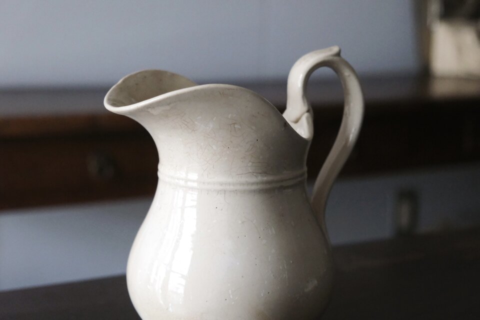 Creil&Montereau ピシェ ピッチャー h19.5cm フランス アンティーク