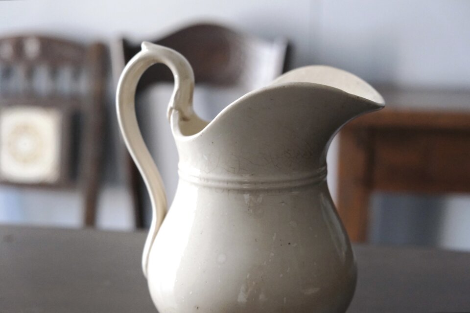 BOCHピシェ Creil&Montereau ピシェ ピッチャー h19.5cm フランス
