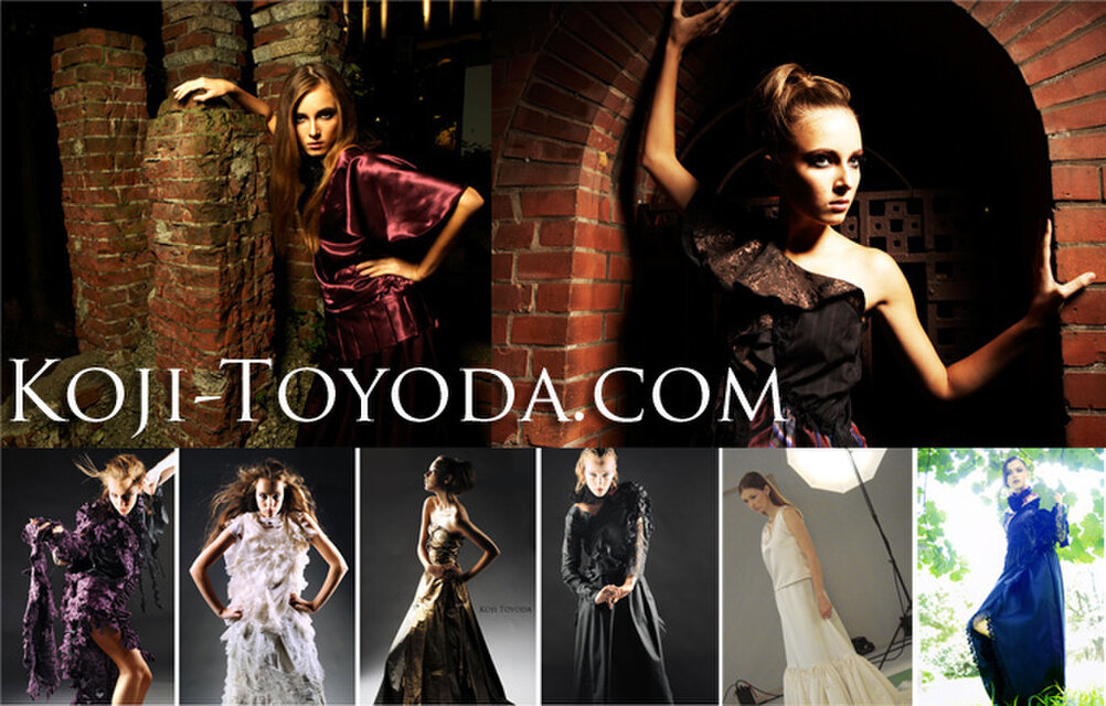 1点もの・デザイン画付き】ストライプニットブラウス（KOJI TOYODA  