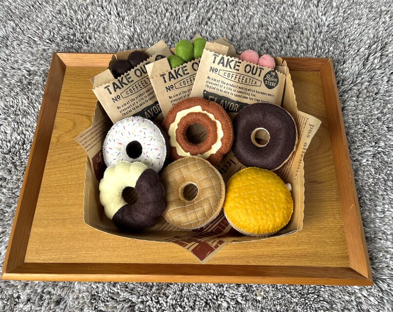 おままごと・セット【ドーナツ屋さん】