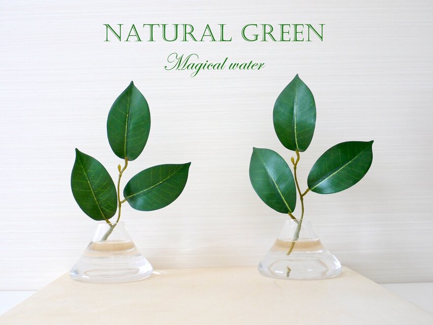 魔法のお水 Fuji「マジカルウォーター　厳かで　清らかな　榊　富士型」光触媒加工済