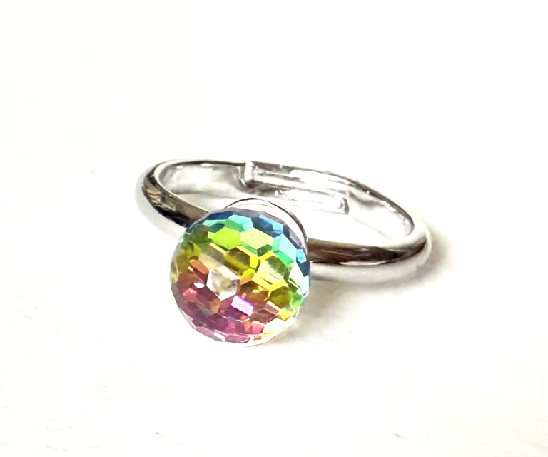 リボリスワロフスキー ヴィンテージ スワロフスキー ビンテージ 70's クリスタルヴィトレイル