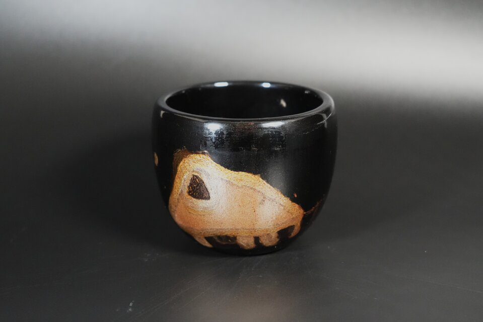 Makie Bowl　おちゃわん「田家・芒田舎屋」