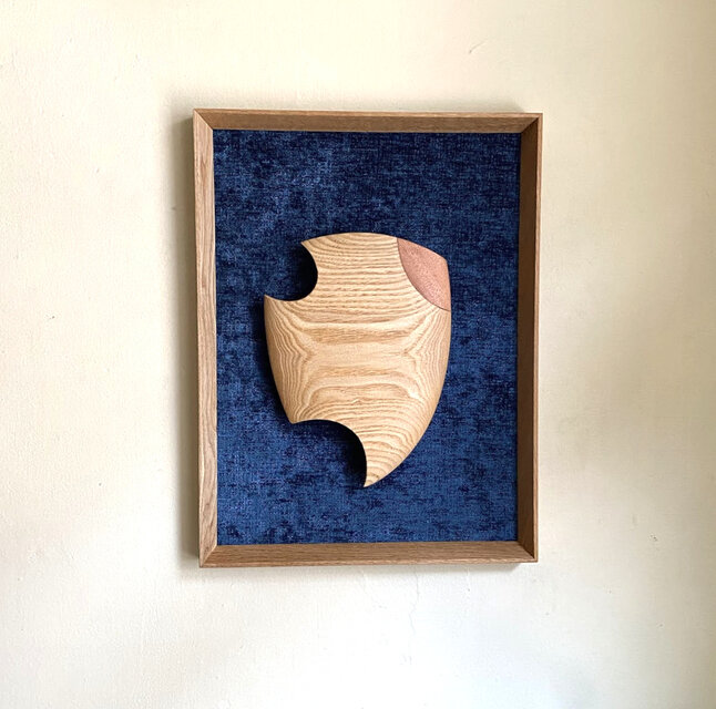 「Current」　レリーフ作品