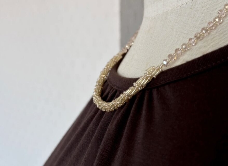 *Always*ゴールドカラーのカンタン•キレイ2weyネックレス