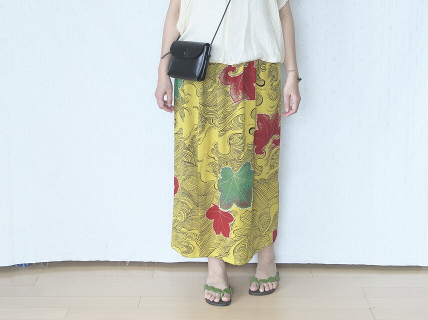 シンプルギャザースカート