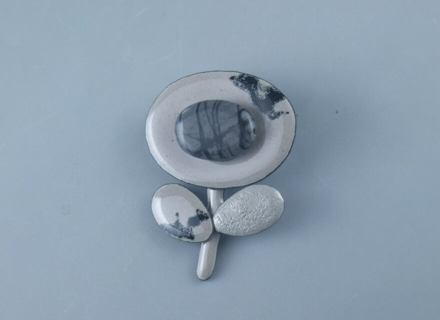 可愛いくモダン、ゼブラジャスパーの花