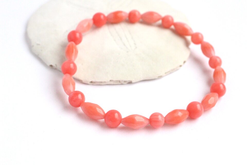 ももいろ珊瑚　Slim　ブレスレット