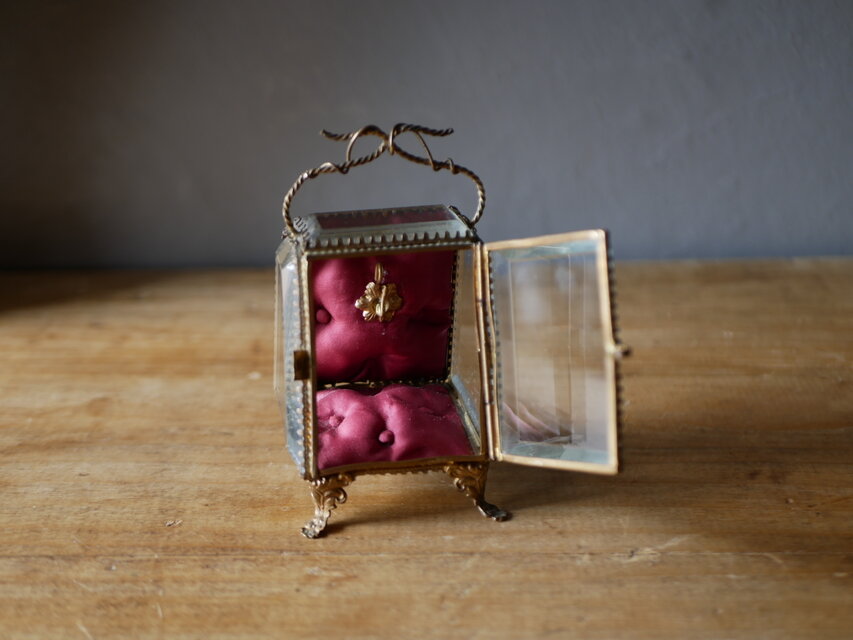 オルモル 懐中時計用 ジュエリーケース フランスアンティーク