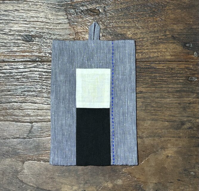 〈麻の鍋つかみ〉12