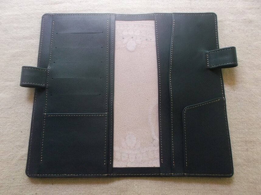 ほぼ日手帳weeks対応レザー手帳カバー　刻印＆拭き染め ほぼ日手帳weeks対応 レザー手帳カバー 刻印＆拭き染め | iichi