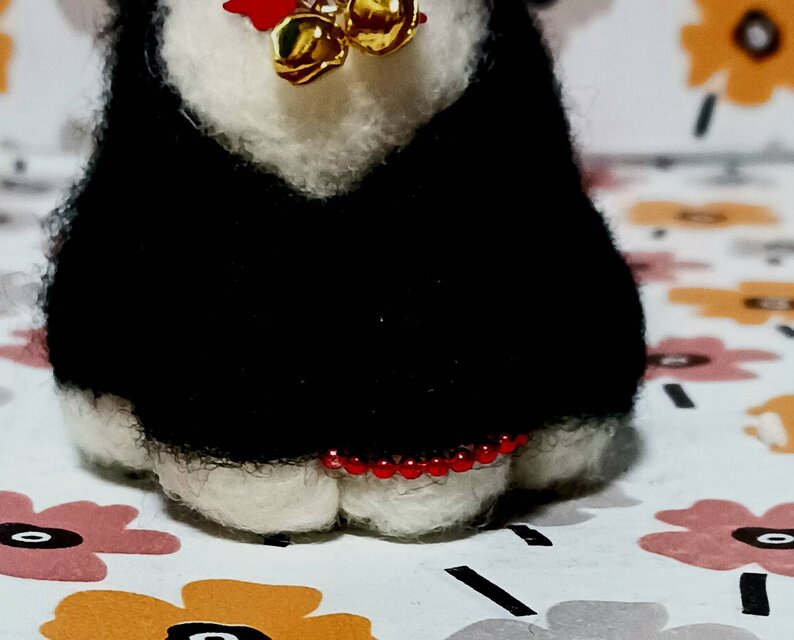 羊毛フェルト 猫 ハンドメイド ジン オーダーメイド 羊毛フェルト ねこちゃん お写真から制作 手作り