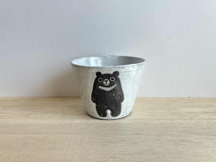 フリーカップ（ツキノワグマ）
