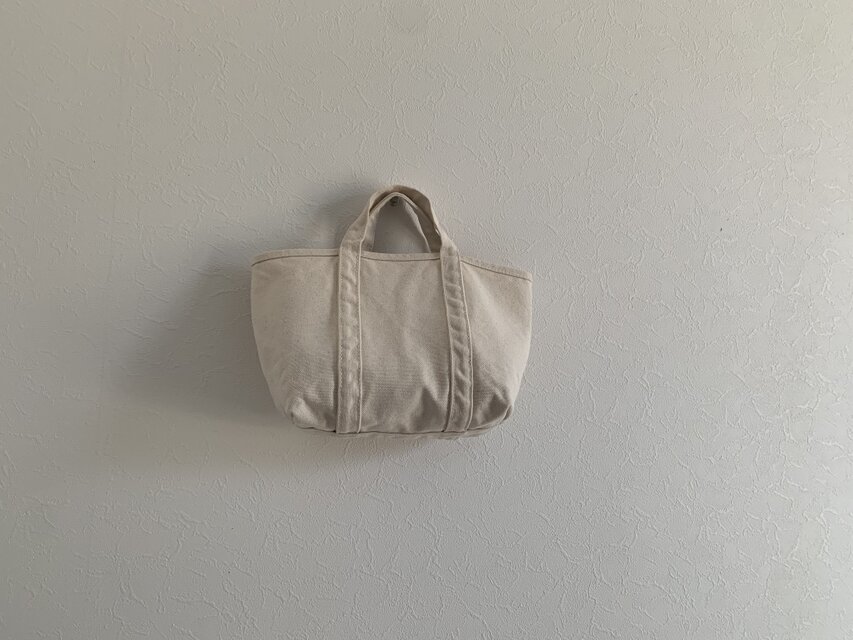帆布 BASIC TOTE (S) 生成り