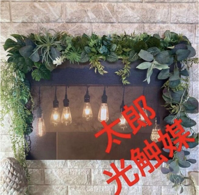 光触媒　人工観葉植物　ウォールグリーン　フェイクグリーン　壁掛け　絵画セット60 光触媒、人工観葉植物、ウォールグリーン フェイクグリーン
