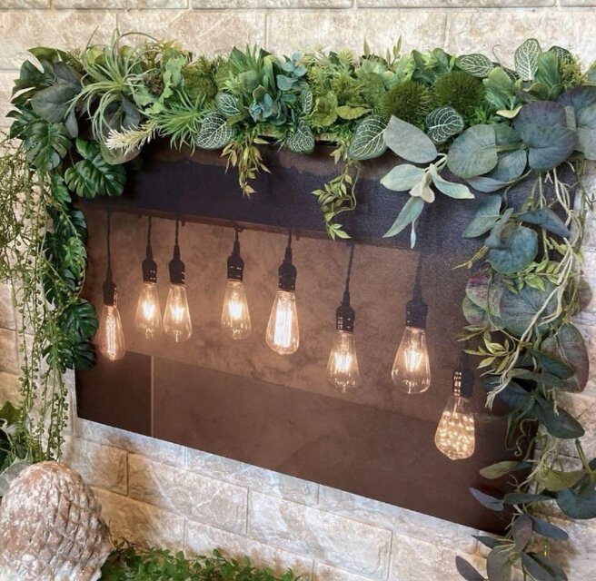 光触媒　人工観葉植物　ウォールグリーン　フェイクグリーン　ローズアレンジ1234 光触媒 人工観葉植物 ウォールグリーン フェイクグリーン 壁掛け