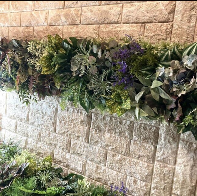 光触媒　人工観葉植物　ウォールグリーン　フェイクフラワー　カサブランカアレンジ 光触媒 人工観葉植物 フェイクグリーン お供えカサブランカ
