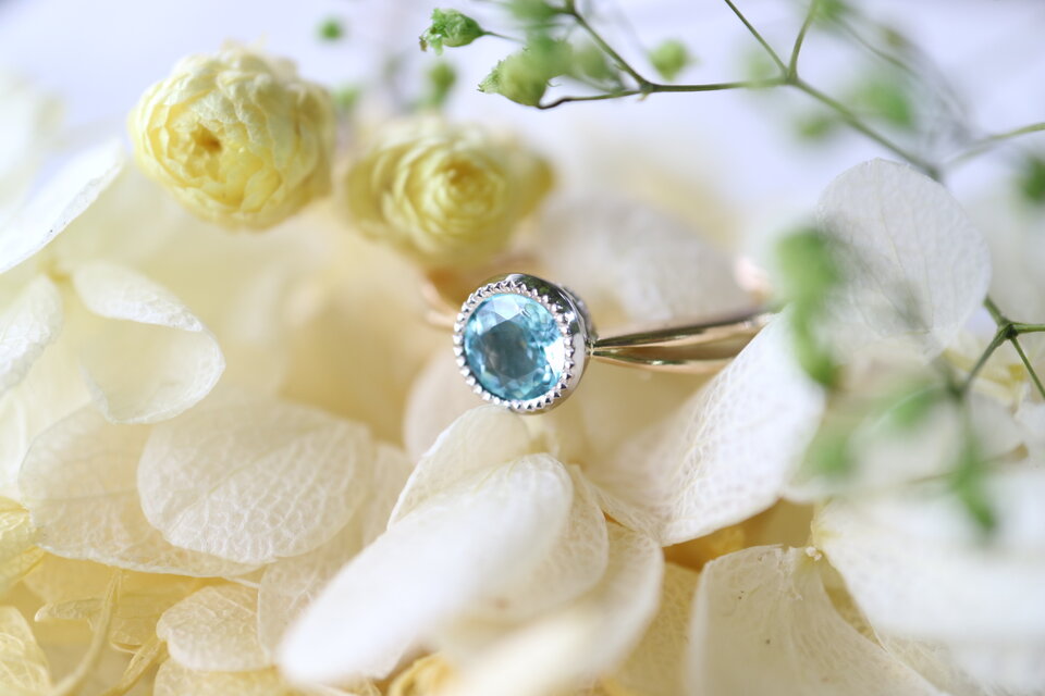 パライバトルマリン指輪