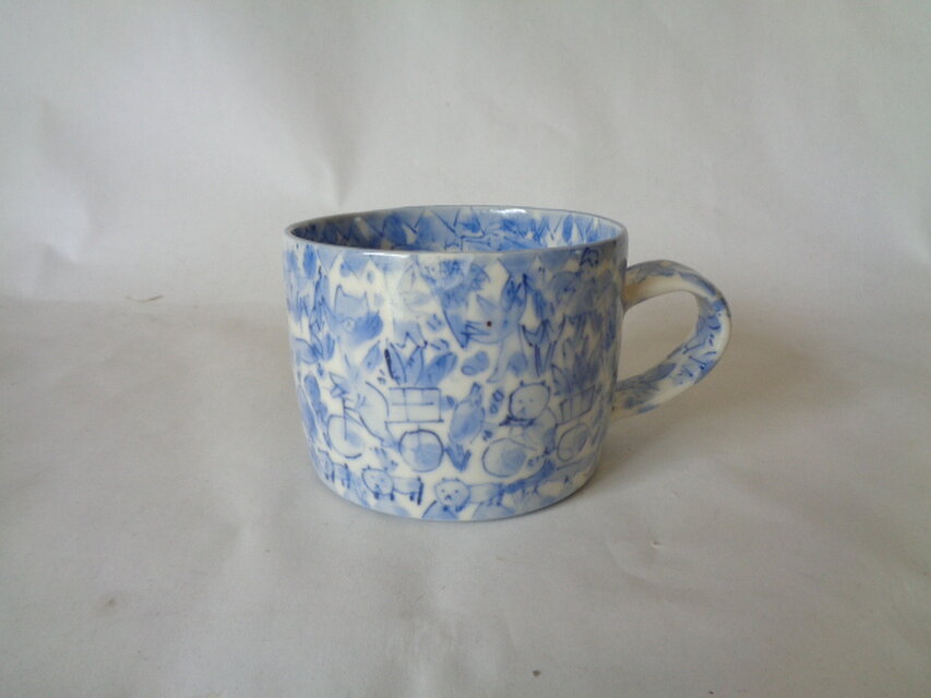 染付マグカップ⑤