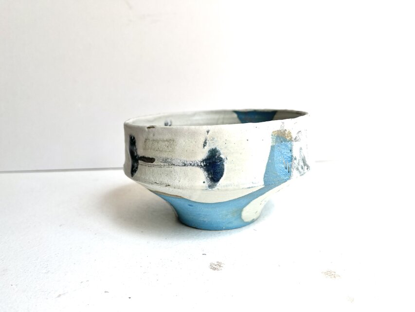 水色ピンク25 小鉢L　向付　