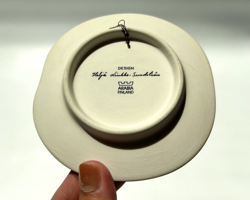 Halfi Luhli Sandström アートプレート フィンランド製 Halfi Luhli Sandström アートプレート フィンランド製
