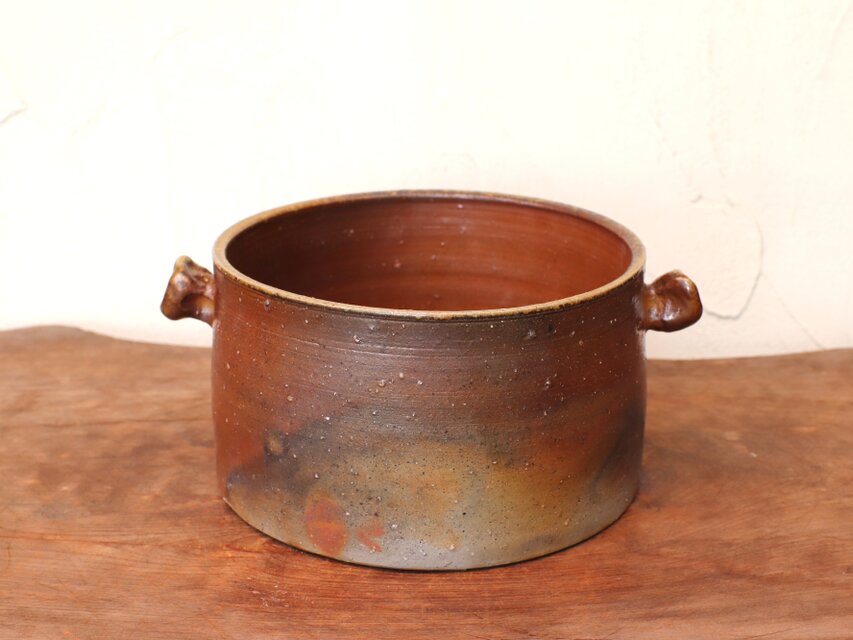 備前焼 徳利クーラー・サンギリ　t-151