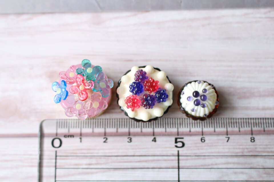 期間限定SALE☆ガラスのミニチュア 夏スイーツセット ☆ガラスの